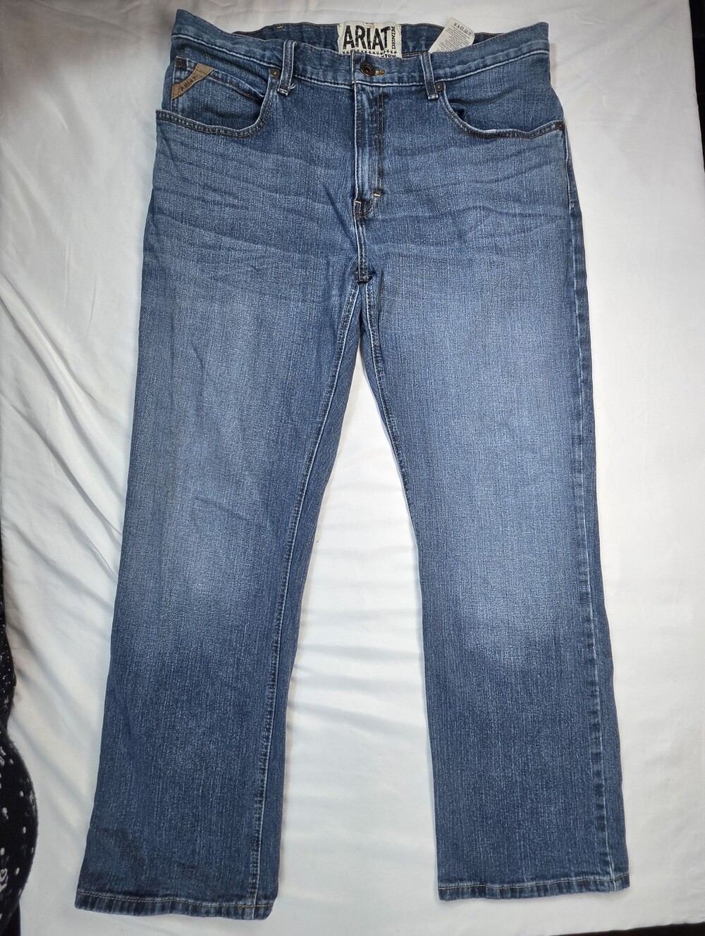 Ariat M4 Low Rise Boot Cut Jeans Men’s 38x32 Western Cowboy Denim